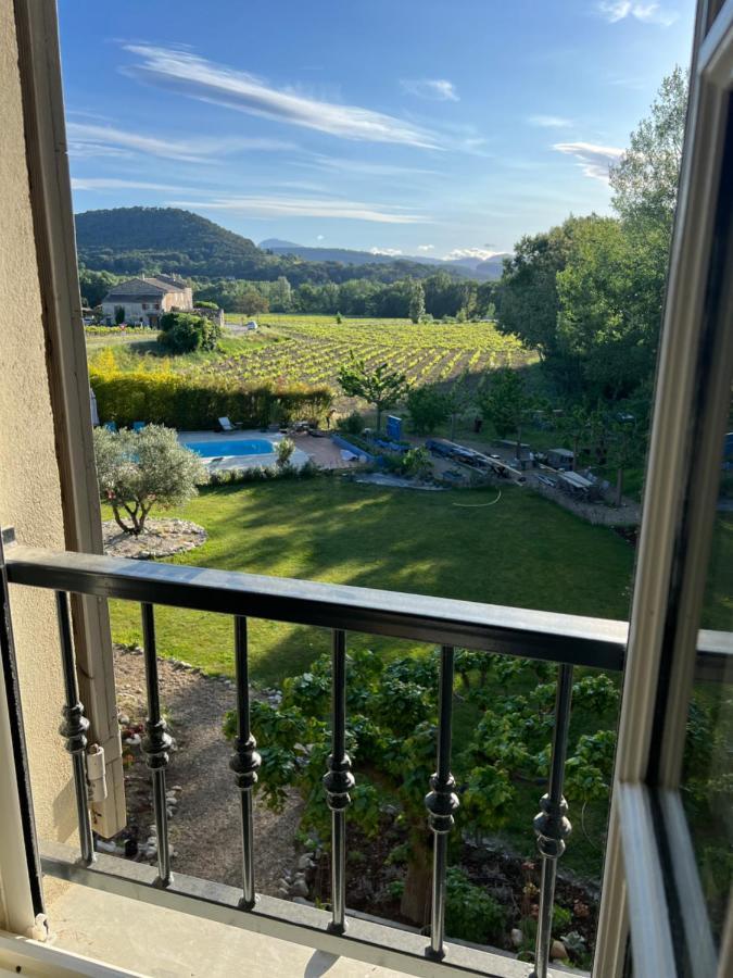 Bed and Breakfast Mas Lou Parpaioun Crestet Exterior foto